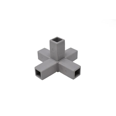 Eztube 5-Way Gray Connector  Hammer Fit 200-321 GY-HF 200-321 GY-HF